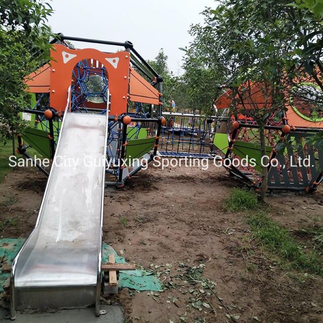 Outdoor Plaza Used Slide for Kids