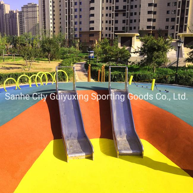 Outdoor Plaza Used Slide for Kids