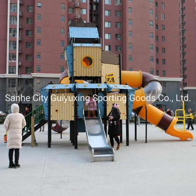 Outdoor Plaza Used Slide for Kids