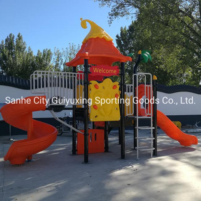 Small Equipment Preschool Plastic Playground Outdoor Equipment