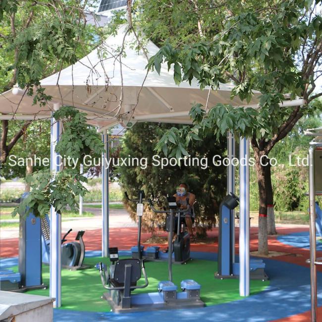 Outdoor Fitness Equipment for Stretching Back Toughness
