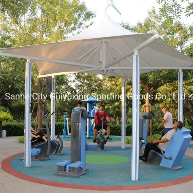 Outdoor Fitness Equipment for Stretching Back Toughness