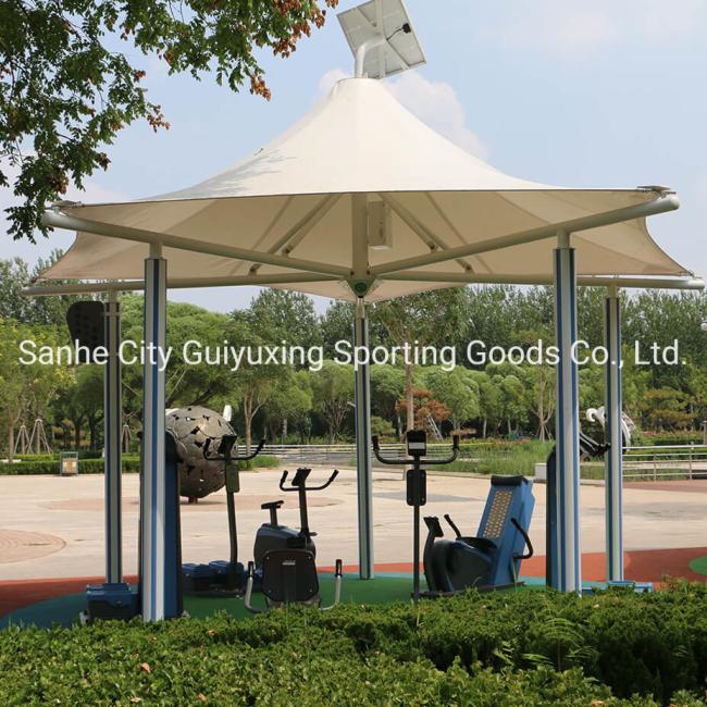 Outdoor Fitness Equipment for Stretching Back Toughness