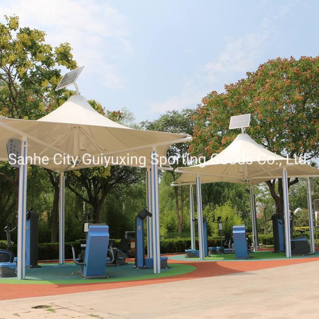 Outdoor Fitness Equipment for Stretching Back Toughness