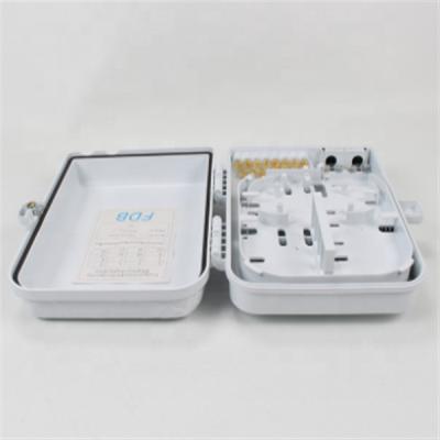 China FTTB FTTX 16 Core Fiber Optic Distribution Box , Fibre Wall Box for sale