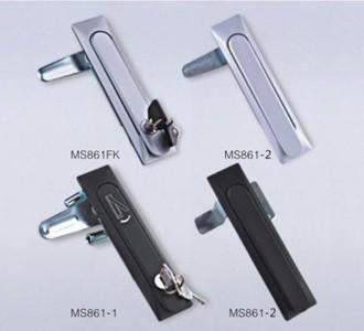 China MS861 Keyless Industrial cabinet lock, Electric panel lock, electric latch with key for sale