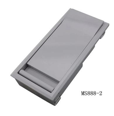 China Strong panel lock for mailbox and toolbox MS888 Grey color panel pull box lock for sale
