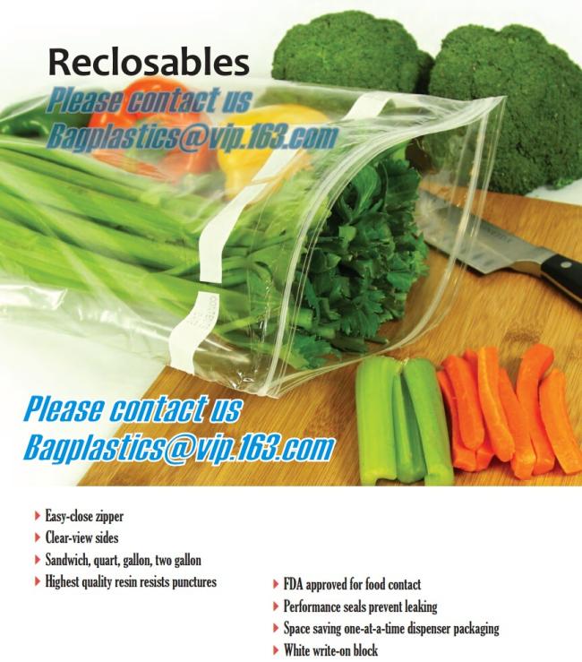 CLOSURE seal bag, Slider seal, Slider lock, Slider grip, Slider zip, Slider zipper, Refuse Sacks Bin Liners