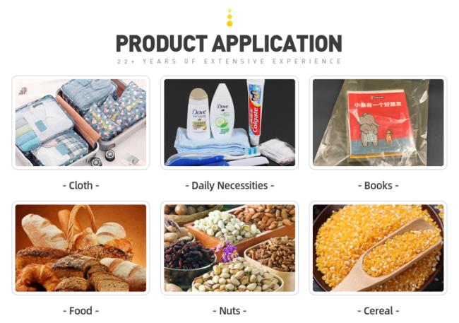 China Factory Clear Custom Printed Flat Opening PE Plastic Bag