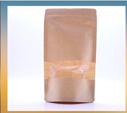 Biodegradable Package Printed Logo Clear Plastic Paper Zip Lock k Pouch Bag with Zipper