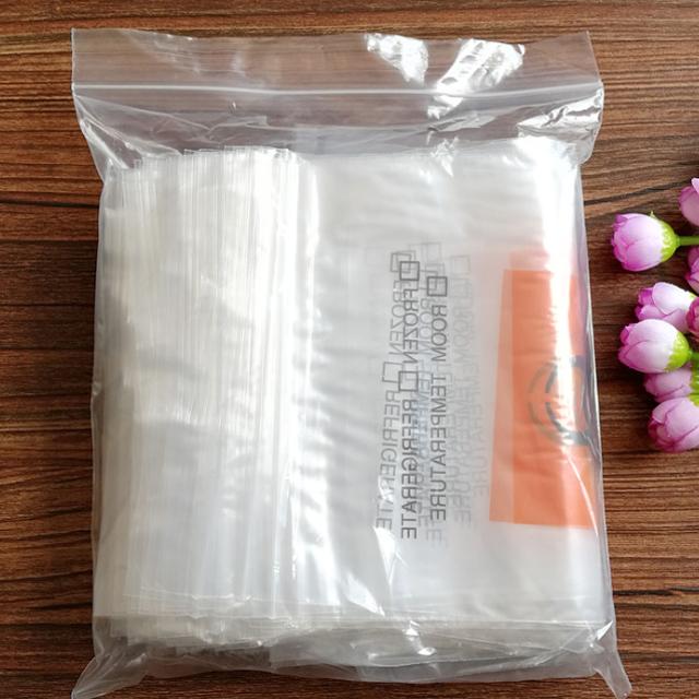 Custom zip-style medical biohazard specimen bags