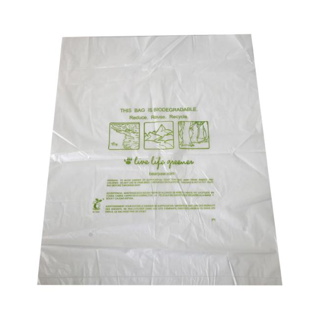 Cheapest wholesale eco reusable corn starch plastic packaging fruit bag