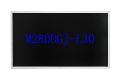 Chine 4 panneau M280DGJ résolution de pixels de L30 3840 * 2160 de l'affichage à cristaux liquides TV en verre des ficelles WLED à vendre