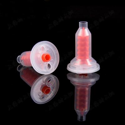 China Red Dental Dynamic Mixers 5 1 Ratio For 3M Penta Mixing Tips Dental Static Mixed Tude 7# for sale