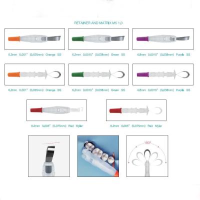 China Class 2 Matrix Retainers And Bands Dental Use M5 1.0 for sale