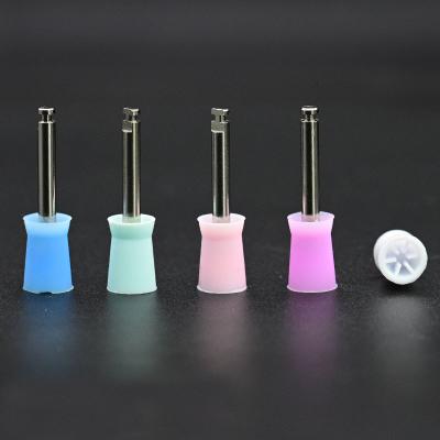 China Reforços dentais do laboratório 6 do copo de borracha da profilaxia 6 ângulos que lustram o estilo da trava à venda