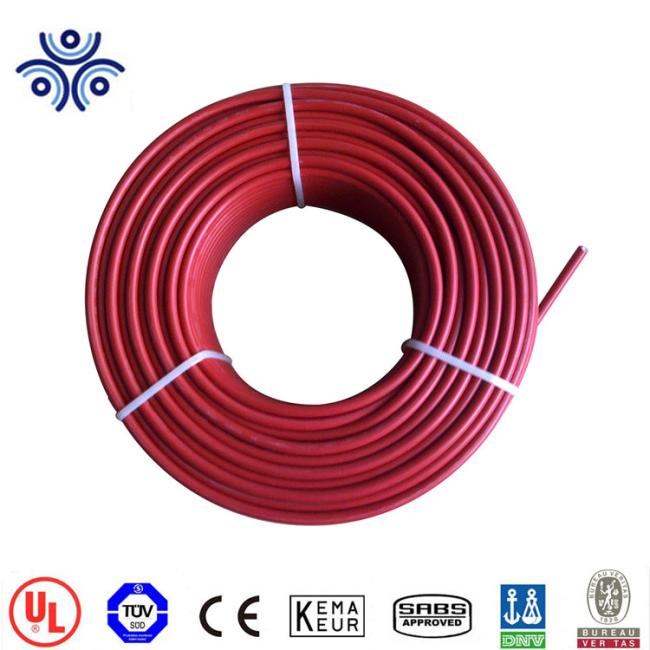photovoltaic PV cable DC Cable TUV AND UL certification 6mm2 /4mm2 Solar PV cable