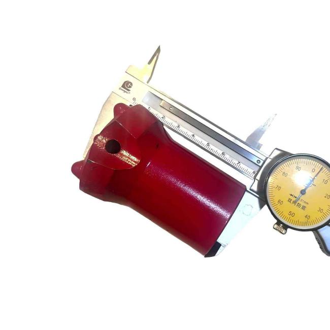 61mm R32 Blast Furnace Drill Bit - side profile showing optimized tooth arrangement