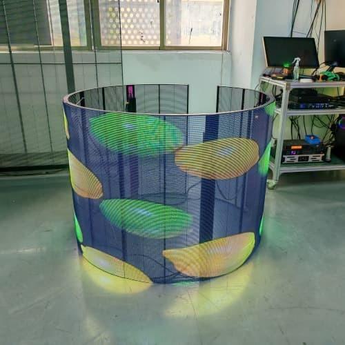 LED Grille Screen installation example