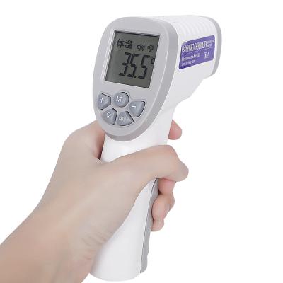 China Laser Positioning Handheld Infrared Thermometer / Portable Forehead Thermometer for sale