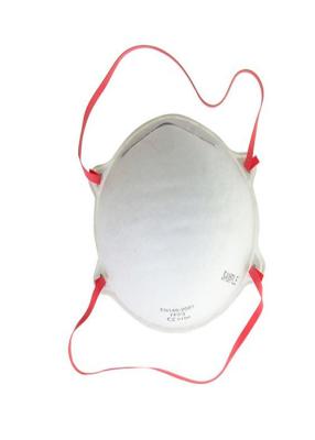 China Safety N95 / FFP2 Dust Mask Customized Weight With Two Stapled Head Straps for sale