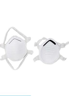 China Glassfiber Free FFP2 Disposable Face Mask Hypoallergenic White Color Latex Free for sale