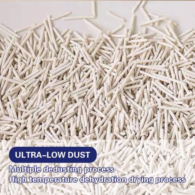 Manufacturer Direct Eco-Friendly Dust-Free Super Clumping Natural Plant Healthy Striped OEM/ODM Unscented Tofu Cat Litter 0
