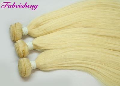 China Grade 8A Virgin Hair Platinum Blonde Human Hair Extension Platinum Blonde Hair Weave for sale