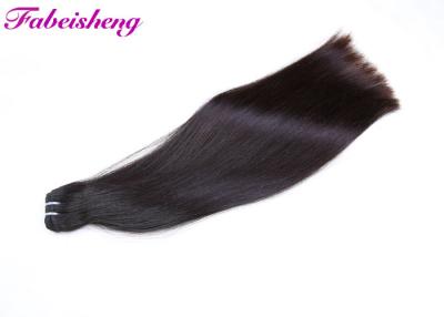 China Double Drawn Brazilian Straight 8A Virgin Hair 100% Virgin Human Hair Extensions for sale