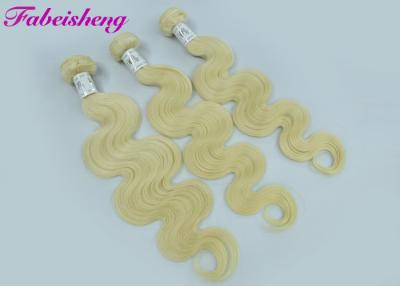 China # 613 Blonde Colored Hair Extensions Full End / Virgin Human Hair Bundles for sale