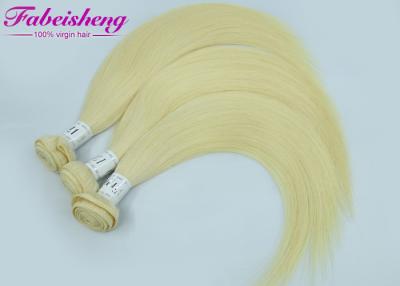 China Thick 8a 9a 10a Coloured Human Hair Extensions / European Blonde Hair Bundle 12
