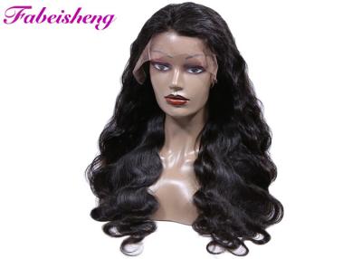 China Medium Brow Body Wave Lace Front Wig 18 Inch Full Cuticle No Shedding for sale