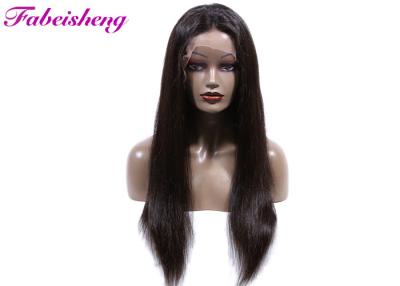China Tangle Free 100% Virgin Peruvian Hair Straight Lace Wig Spilt Ends for sale