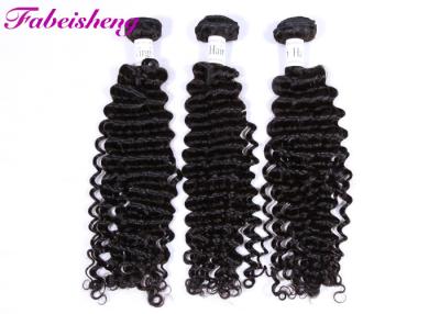 China Virgin Peruvian Deep Wave Hair Extensions No Smell No Synthetic for sale
