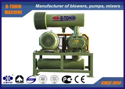 China 60-100KPA Roots Rotary Lobe Blower , Pneumatic Low Noise Aeration Air Blower for sale
