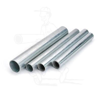 China BS Standard Metal EMT Conduit Stainless Steel Electrical Conduit High Rigidity for sale