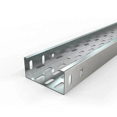 China Customizable Hot Dip Galvanized Cable Tray Cable Protection Metal Electrical Trunking for sale