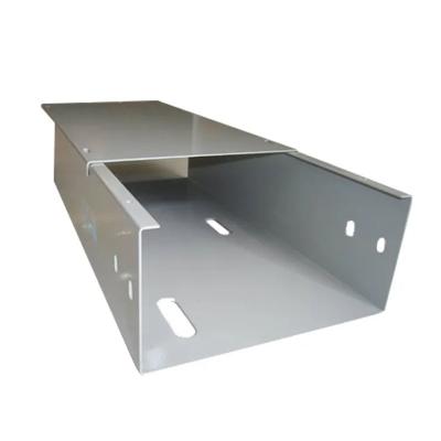 China Custom Size Metal Cable Tray Hot Dip Galvanised Trunking Light Weight for sale