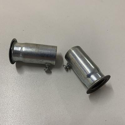 China Stainless Steel Conduit Fittings Direct Joint Emt Pipe Connectors Corrosion Proof for sale