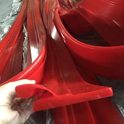 China Poly Dual Seal Skirt Board Y Type PU Polyurethane Skirting for sale