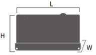 Generator dimensions diagram