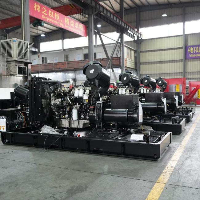 Open Diesel Generator 80KVA - Side View