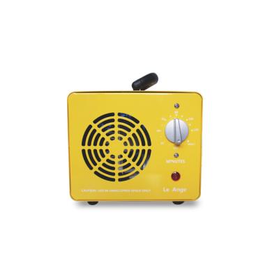 China Yellow Portable Ozone Machine Air Purifier Deodorizer Sterilizer for sale