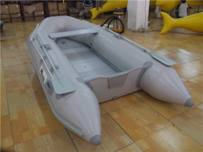 China Tough PVC Inflatable Boats 6 Person Small Inflatable Dinghy With Aluminium Oars for sale