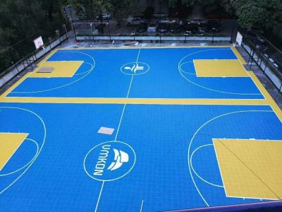 China High Performance Interlocking Playground Mats For Outdoor Sports Court for sale