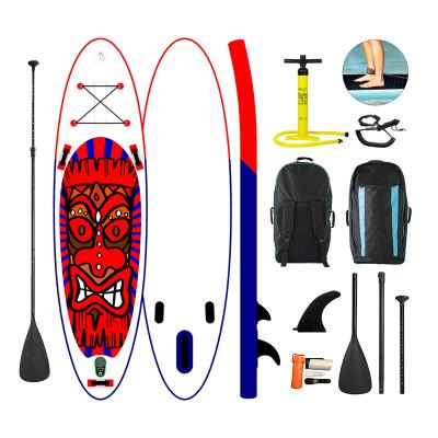 Chine 2022 FUSION TECH new design inflatable stand up padlle board soft top air inflate sup paddle board with fins à vendre