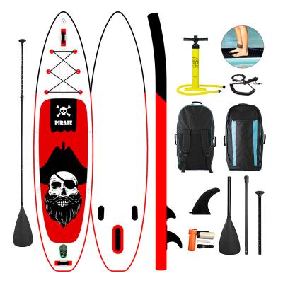 China 2022 WOVEN DROP STITCH  new design inflatable padlle board pvc deck pack non slip pvc for sale