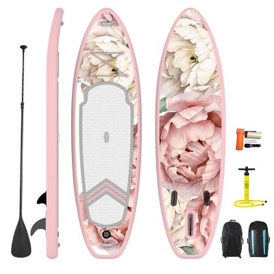 China OEM direct manufacturer full flower printing SUP paddleboard inflatable stand up paddleboards à venda