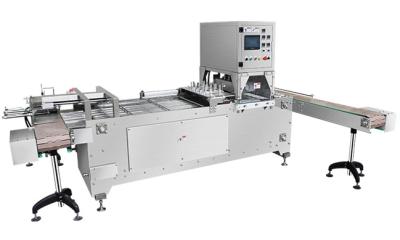 China Automatic Industrial Tray Sealing Equipment Film Cutting Machine for sale