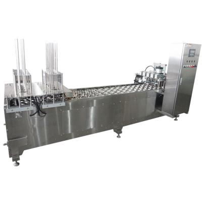China PLC Controlled Tray Filling Machine 50-100 Trays/Min Capacity for sale